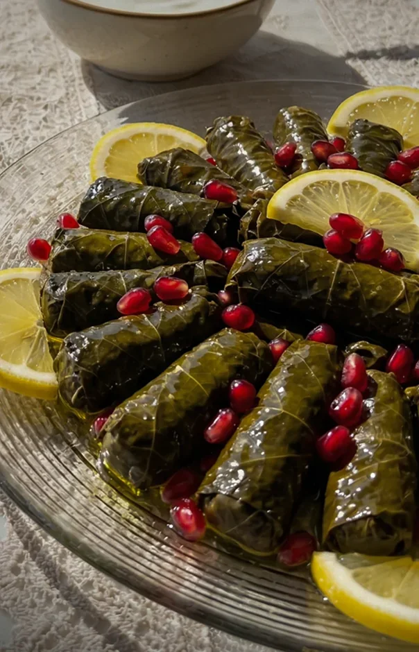 ورق عنب بالزيت