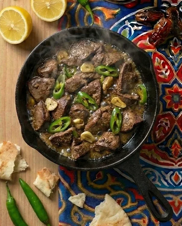كبدة إسكندراني