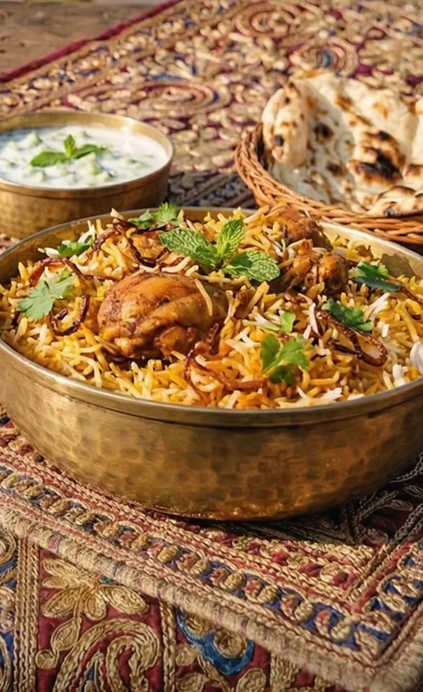 برياني الدجاج المسالا