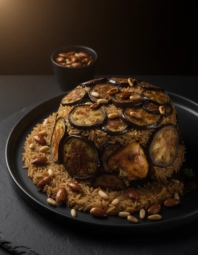 مقلوبة الباذنجان