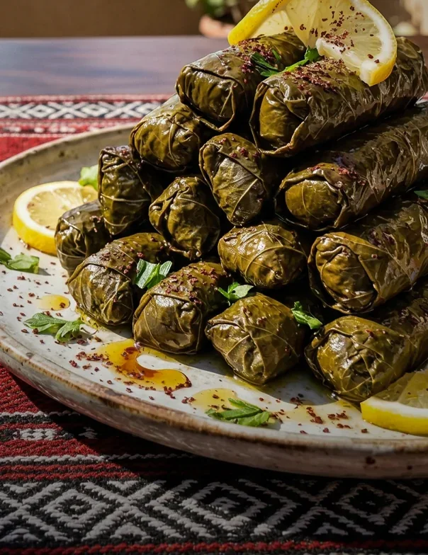 ورق عنب بخلطة خليجية