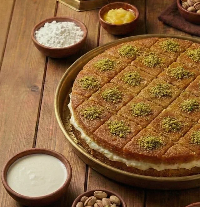 بسبوسة التاج