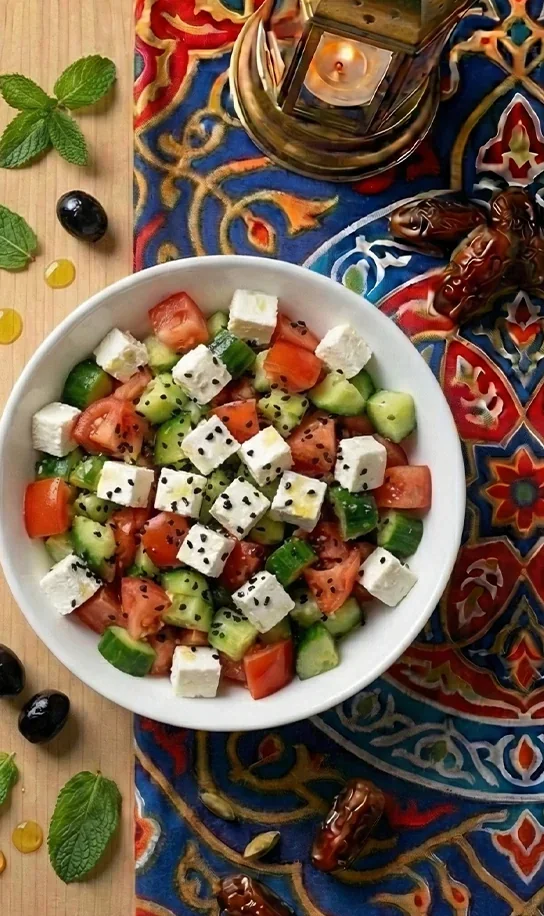 Cheese with Tomatoes (Egyptian-Style)