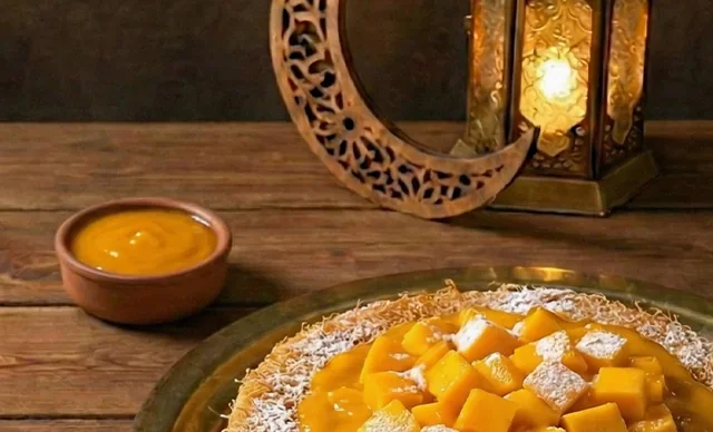 كنافة بالمانجو