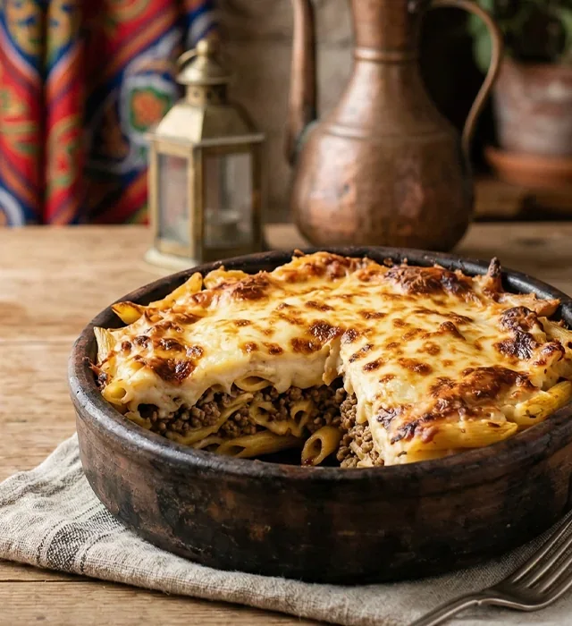 Egyptian Béchamel Pasta