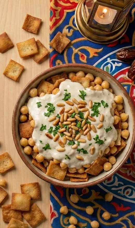 فتة الحمص
