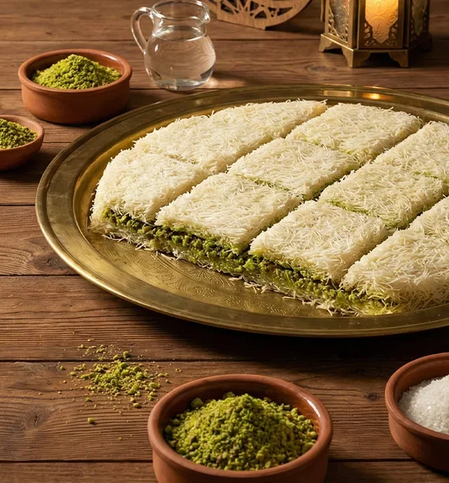 كنافة البلورية