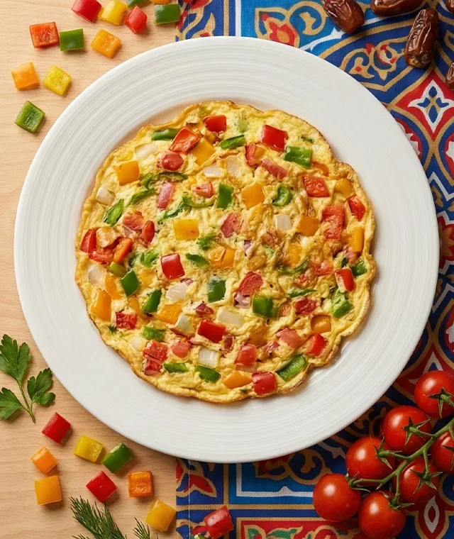 Vegetable Omelette