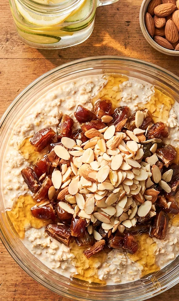 Oats with Milk and Dates