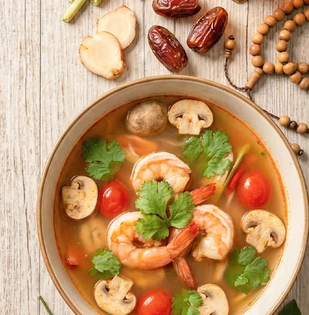 شوربة التوم يام