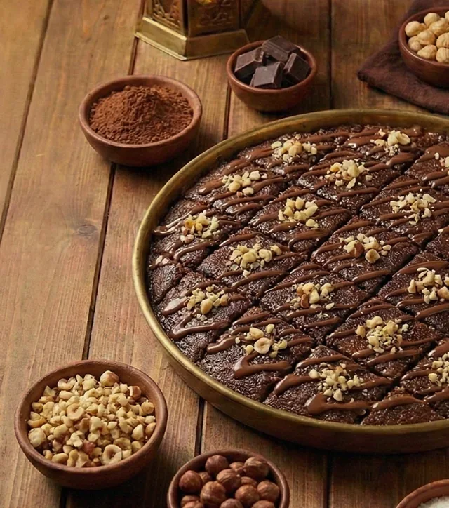 بسبوسة الشوكولاتة