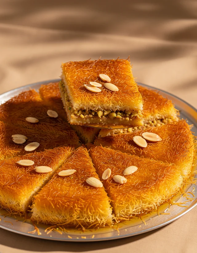 كنافة باللوز