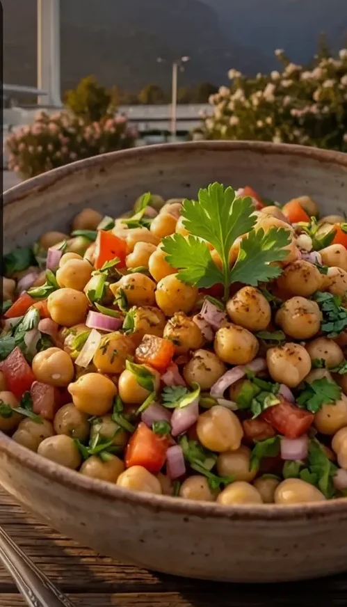 سلطة الحمص الباكستانية