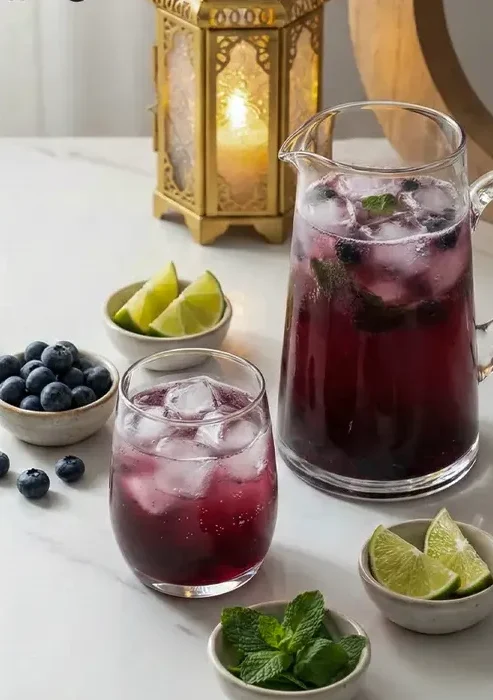 Blueberry Mojito (Alcohol-Free)
